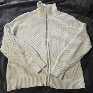 Frank And Oak Zip UP Sweater